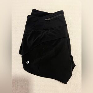 Lululemon Black Speed Up Shorts